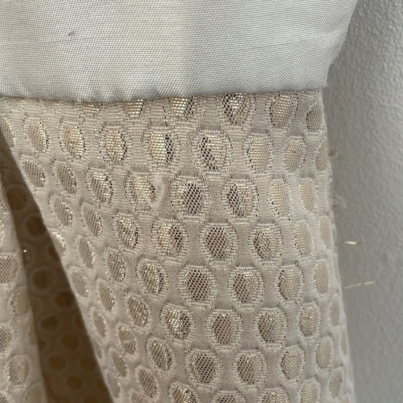 Gymboree Gold and Cream Brocade Dress Size 7 - Picture 4 of 10